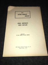 DİREK EMPRENYE DERS NOTLARI   ( İKİNCİ EL ÜRÜN ) - 1