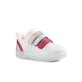 Vicco Sun Işıklı Kız Çocuk Beyaz/Fuşya Sneaker - 1