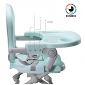 Bonibos MammaMia Portatif Mama Sandalyesi / Su Yeşili - 5
