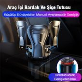Coofbe Yeni Tasarım Ayarlanabilir Araç İçi Bardaklık Bardak Tutucu Şişe Tutucu Sarsılmaz Bardaklık - 2