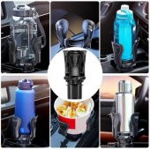 Coofbe Yeni Tasarım Ayarlanabilir Araç İçi Bardaklık Bardak Tutucu Şişe Tutucu Sarsılmaz Bardaklık - 3