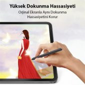 Coofbe 0.15mm Darbe Emici Samsung Galaxy Tab S8 Ekran Koruyucu Pet Paperfeel Full Kaplama Koruyucu - 4
