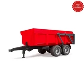 Bruder Kırmızı Damperli Oyuncak Römork - 1
