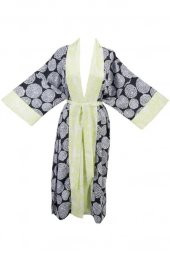 Mayovera  Tasarım VERA BOHEME Zen Kimono Plaj Elbisesi - 4