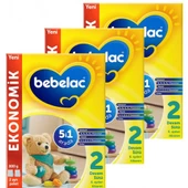 Bebelac 2 Devam Maması 800 Gram-3 adet - 1