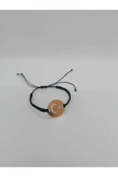 Örgü Bileklik – Gold Pleksi Türk Bayrağı - 1