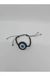Örgü Bileklik – Ahşap Nazar - 1