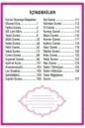 Çanta Boy 128 Sayfa Kadife Kaplı Yasin - Pembe Yasin Kitabı - Pembe Kadife Yasin - Sesli Yasin - 3