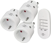 Brennenstuhl Yeni Nesil Comfort-Line Uzaktan Kumandalı 3 Soketli Priz - 1