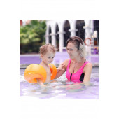 MySwimBaby Yüzme Yardımcısı Kolluk Şişme Kolluk Deniz Kolluğu Çocuk Kolluğu Bebek Kolluğu Kolluk Simit Turuncu - 3