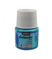 Pebeo Setacolor Glitter (Simli)  Kumaş Boyası 206 TURQUOISE - 1