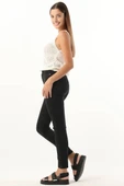 Kadın Antrasit Skinny Jean Pantolon thumbnail 4