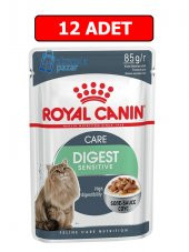 Royal canin digest sensitive gravy adult 85 gr x 12 adet yaş kedi maması pounç thumbnail 1