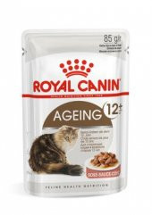 Royal canin ageing yaşlı ve ileri yaştaki kedi yaş mama 85 gr x 6 adet gravy soslu - 2