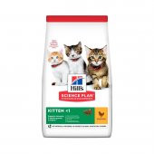 Hills kitten kedi 3kg hills tavuklu yavru kedi maması kitten food chicken kuru mama - 1