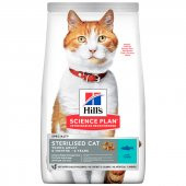 Hills sterilised tuna kısır kedi maması 3 kg tunalı(ton)balıklı kısırlaştırılmış kedi maması - 1