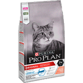 Proplan adult 7+ somonlu ileri yaşlı kedi maması 3 kg orgınal senior longevis - 2