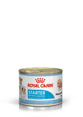 Royal canin starter yavru gebe emziren köpek konservesi 6 adet x 195 gr mother baby dog - 1