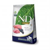 ND prime tahılsız 12 kg medium maxi adult köpek kuzu etli ve yaban mersinli köpek maması - 1