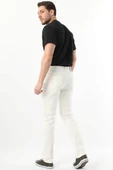 Erkek Jean Pantolon Ekru thumbnail 4