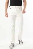 Erkek Jean Pantolon Ekru thumbnail 5