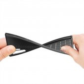 Samsung Galaxy Note 10 Plus Deri Görünümlü Esnek TPU Lüx Silikon Kılıf-Lacivert - 2