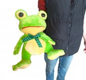 Oyuncak Peluş Kurbağa Canlı Renkli Peluş Kurbağa 40cm. - 4