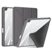 Coofbe Kalem Yerli Standlı Uyku Modlu Sert Şeffaf Arka Kapak  iPad 10.9 2022 Kılıf Kapaklı Tablet Kılıfı - 11