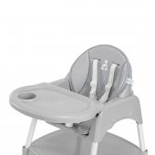 Wellgro Pretty 3in1 Çalışma Masalı Mama Sandalyesi, Gri - 3