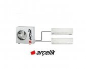 Arçelik Multi Sistem Duvar Tipi 2+1 İnverter 12+18 18000Btu Klima ZM18103-1218 - 1