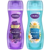 Duru Orkide Özleri Duş Jeli 650 ml + Duru Lotus Çiçeği Duş Jeli 650 ml - 1