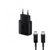 Samsung Hızlı Şarj Aleti, USB Type A (25W), Type C Kablo Dahil Huawei Xiaomi Oppo iPad Macbook Uyumlu - 4