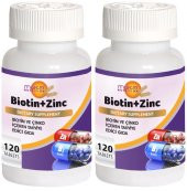 Meka Nutrition Biotin Çinko 2x120 Tablet - 1
