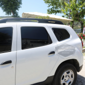 Dacia Duster 2018 Sonrası Uyumlu Kelebek Cam Izgarası Kelebek Cam Vizörü Havalandırma Sağ Sol Takım Parlak Siyah - 5