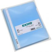 EXXO TELLI DOSYA A.MAVI RENK 10 LU - 1