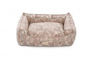 Pet Comfort Alpha  Açık Kahverengi-Beyaz Köpek Yatağı L 105x85cm - 1