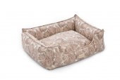 Pet Comfort Alpha  Açık Kahverengi-Beyaz Köpek Yatağı L 105x85cm - 2