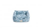 Pet Comfort Alpha  Mavi-Beyaz Kedi ve Köpek Yatağı S 60x50cm - 1