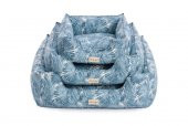 Pet Comfort Alpha  Mavi-Beyaz Kedi ve Köpek Yatağı S 60x50cm - 7