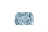 Pet Comfort Alpha  Mavi-Beyaz Kedi ve Köpek Yatağı S 60x50cm - 8