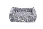 Pet Comfort Alpha  Siyah-Beyaz Köpek Yatağı L 105x85cm thumbnail 1