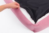 Pet Comfort Delta  Pembe Kedi ve Köpek Yatağı S 75x60cm - 5