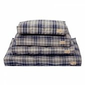 Pet Comfort Lima  Mavi Kareli Köpek Yatağı M 90x60cm - 10