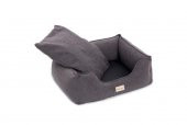 Pet Comfort Alpha  Antrasit Köpek Yatağı M 80x65cm - 3