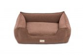 Pet Comfort Alpha  Açık Kahverengi Köpek Yatağı L 105x85cm thumbnail 2