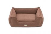 Pet Comfort Alpha  Açık Kahverengi Köpek Yatağı L 105x85cm thumbnail 7