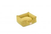 Pet Comfort Alpha  Sarı Kedi ve Köpek Yatağı S 60x50cm - 1