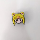 Terlik Süsü Silikon Terlik Sandalet Tokası Sailor Moon Süsü Aksesuar - 1