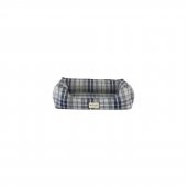 Pet Comfort Delta  Lacivert Kareli Kedi ve Köpek Yatağı XS 55x45cm - 1