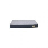 Pet Comfort Lima Ortopedik Köpek Yatağı Gri Peluş S 70x40x9cm - 1